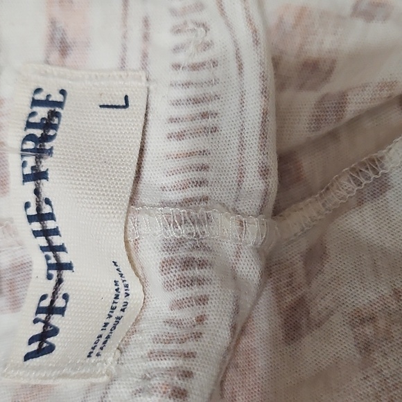 NWOT We The Free Nina Stripe Tee - Picture 5 of 5